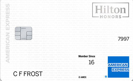 AMEX Hilton Honors credit card