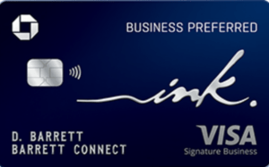 Chase Ink Business Preferred credit card