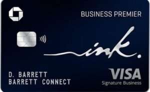 Chase Ink Business Premier credit card