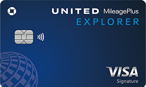 United Explorer credit card