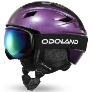 The Travel Home Snow Helmet and Goggles