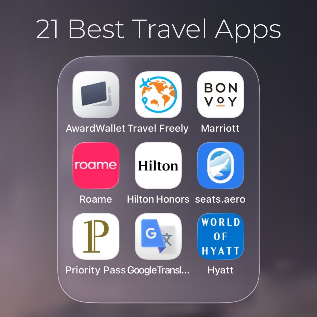 The Travel Home Best Travel Apps