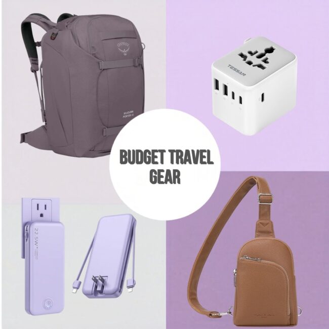 The Travel Home Budget Travel Gear