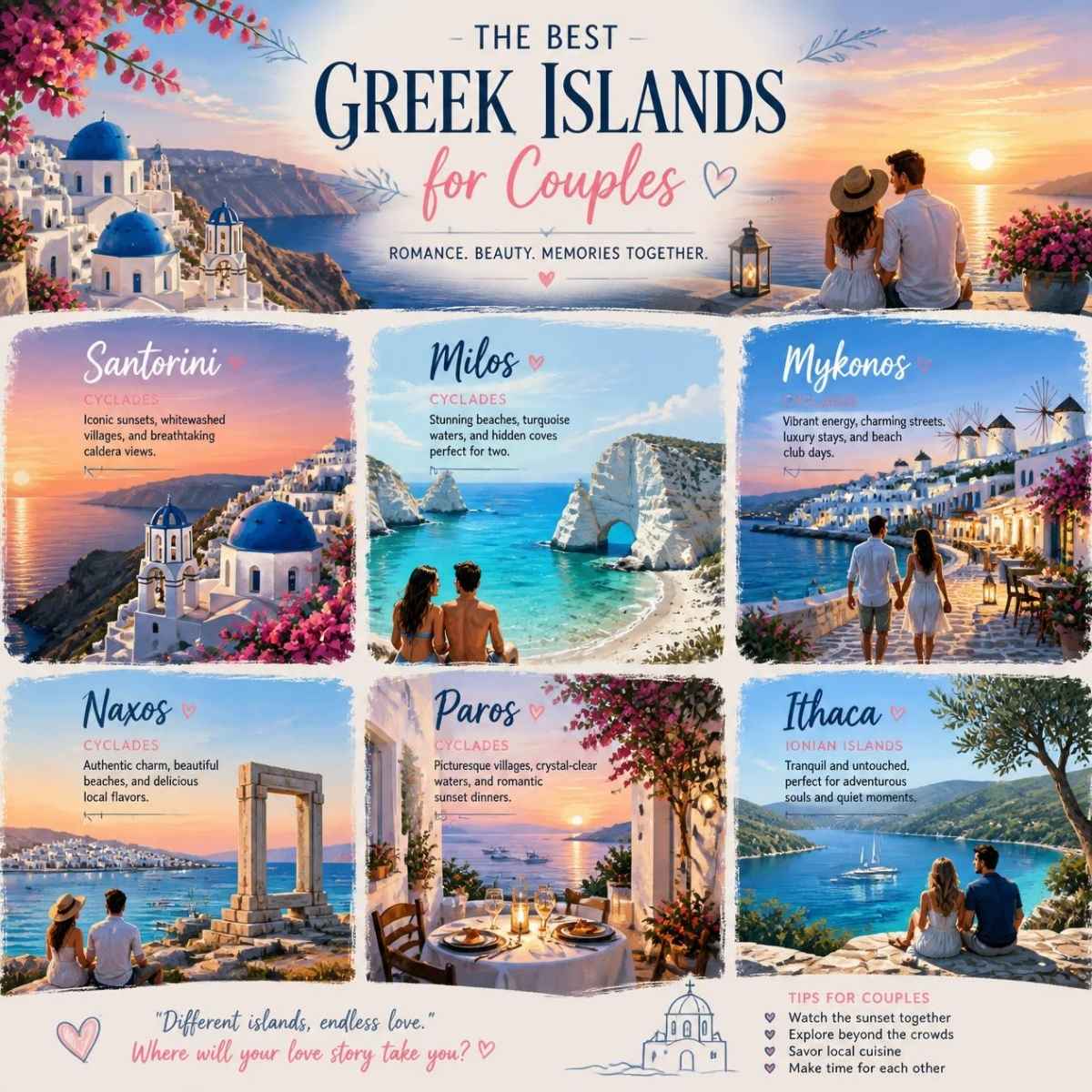 The Travel Home Greek Islands for Couples